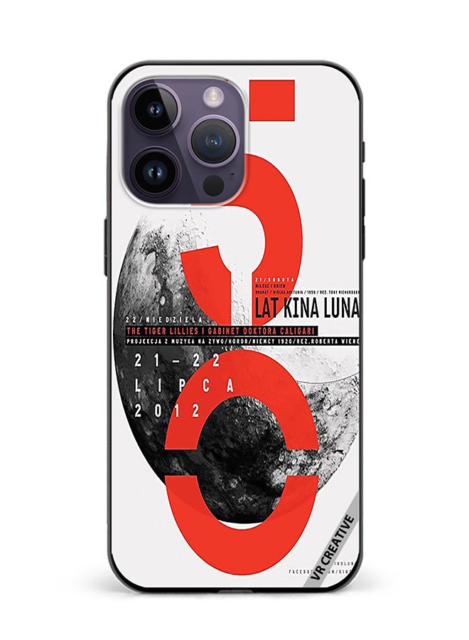 VR CREATIVE Protective Case Cover For Apple iPhone 16 Pro Max 50 Kina Luna Design Multicolour