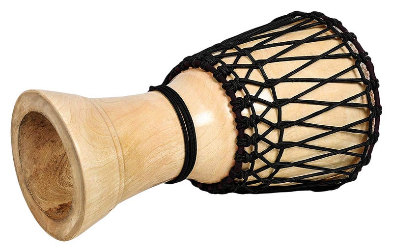 Clapbox Djembe - Mango Wood (8 Inches, Natural) - Image 3