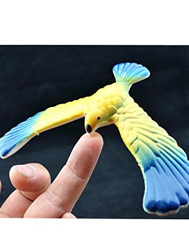 C&H Solutions 3 Pcs Cute Balancing Bird With Clear Triangle Stand (Colors May Vary) By C&H Solutions® - Image 3