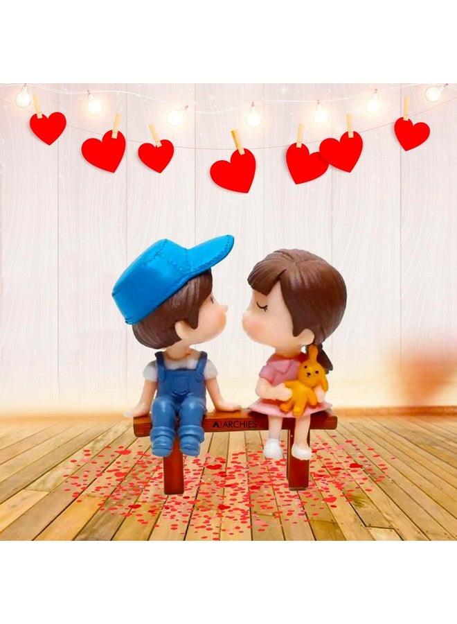 ARCHIES Romantic Love Miniature Figurines Showpiece Valentine Gift for Girlfriend, Boyfriend, Lover, Couples, Husband, Wife | Birthday | Valentines Day | Anniversary VALG19 - Image 2