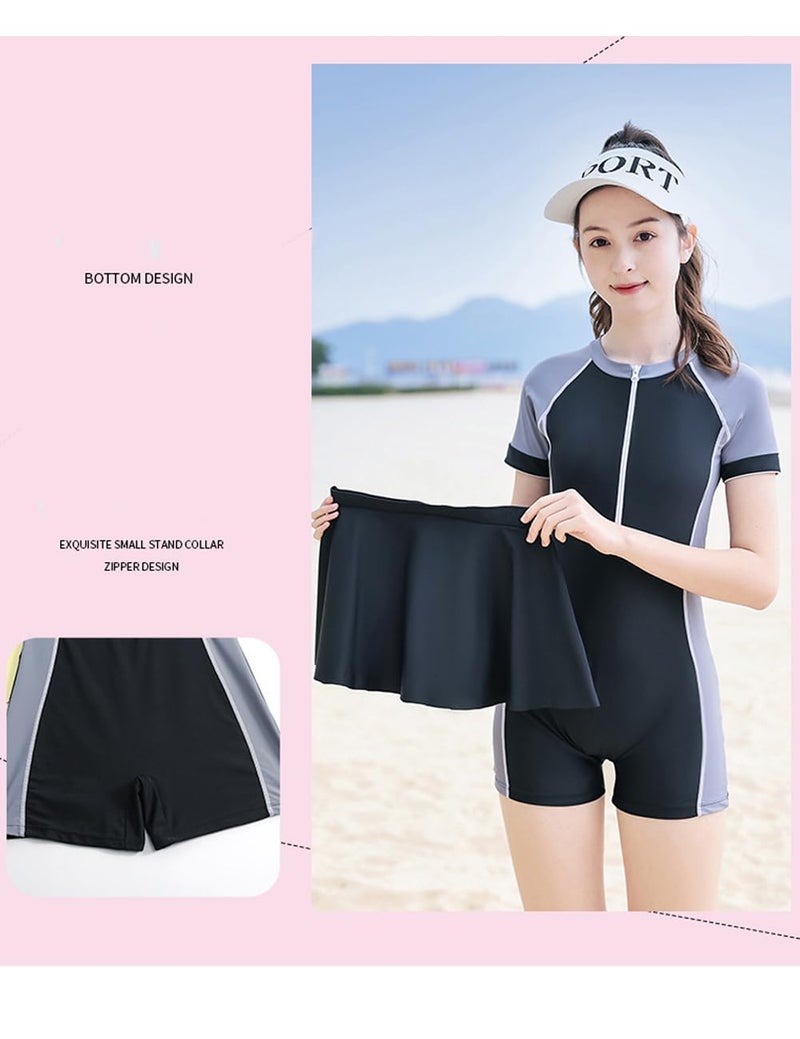 KORADI Girls Swimsuits Rash Guard Swim Sets Kids Two-Piece Bathing Suits Teen Swimwear Beach Shorts Sun Protection Swim Shirts 8-16 Years(3616 160 - Image 4