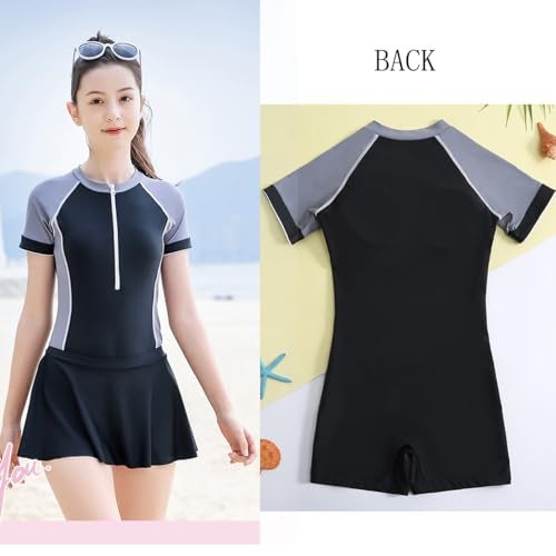 KORADI Girls Swimsuits Rash Guard Swim Sets Kids Two-Piece Bathing Suits Teen Swimwear Beach Shorts Sun Protection Swim Shirts 8-16 Years(3616 160 - Image 5