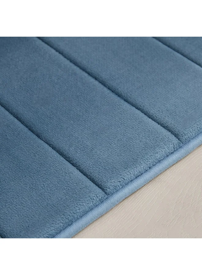 Home Box Snug 2-Piece Memory Foam Bathmat Set 80 x 50 cm
