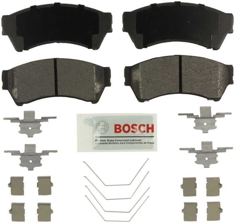 BOSCH BE1164H Blue Ceramic Disc Brake Pad Set With Hardware - Compatible With Select Ford Fusion; Lincoln MKZ, Zephyr; Mazda 6; Mercury Milan; FRONT - Image 4