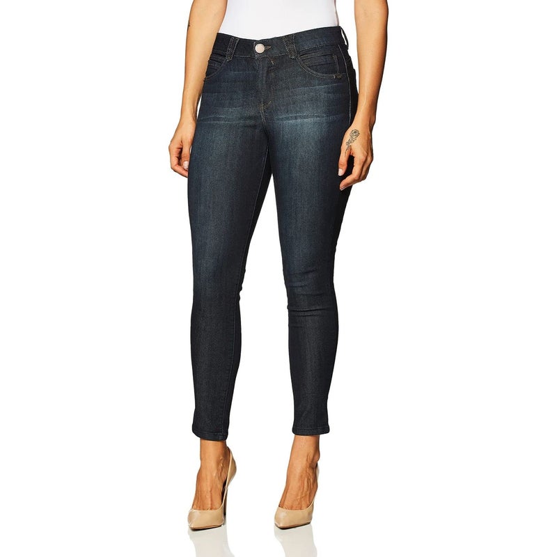 Democracy womens Absolution High Rise Ankle Jeans Indigo 2 US
