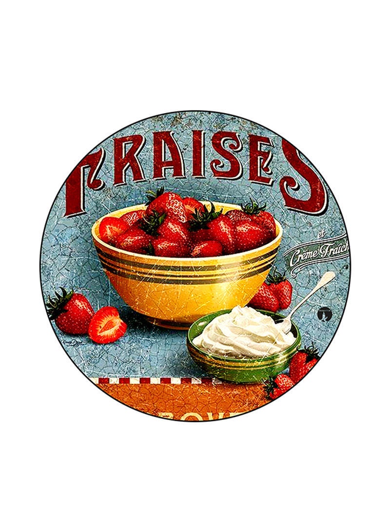 RKN Printed Round Mouse Pad Multicolour