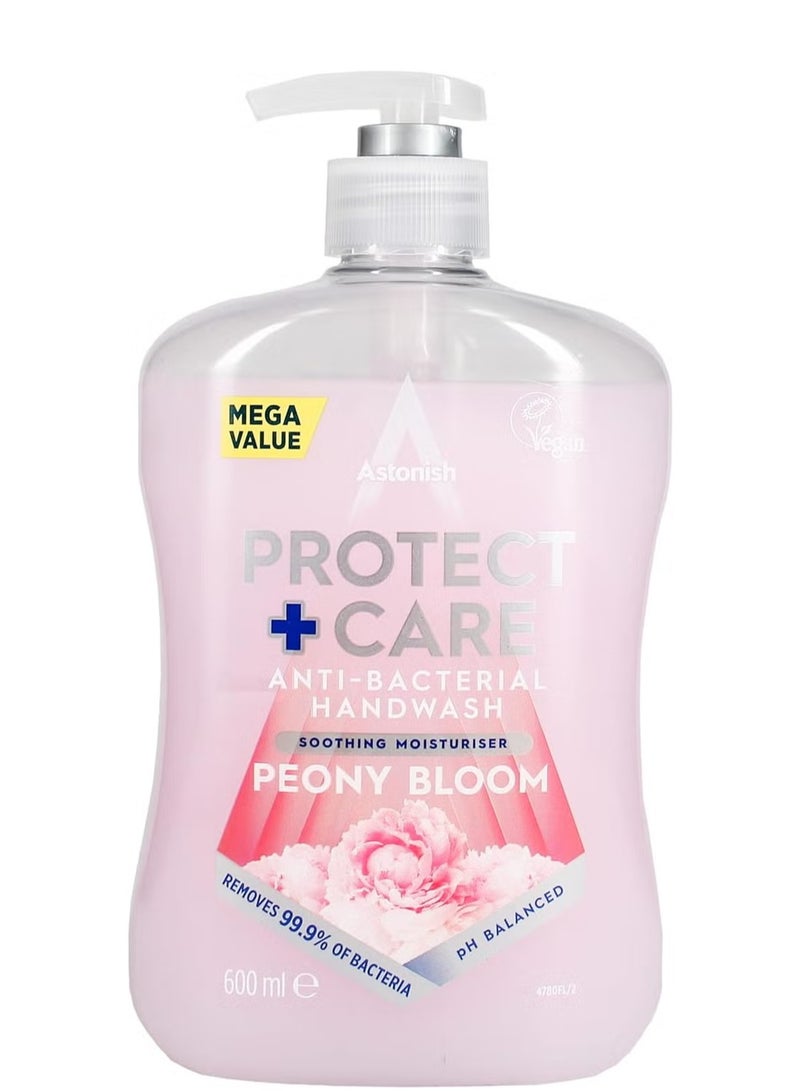 Protect + Care Anti-Bacterial Handwash Peony Bloom 600ml