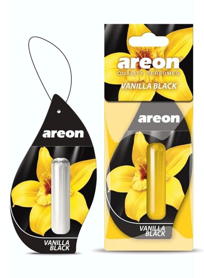 Areon Car Air Freshener Liquid 5ml – Vanilla Black