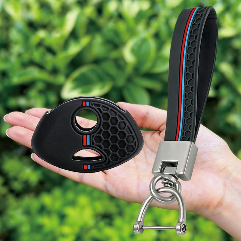 Silicone Motorcycle Key Cover Case Shell Keys Protection Fit For Bmw F650GS F800GS S1000RR R1200RT F650 F800 GS R1200 RT No Keychain - Image 3