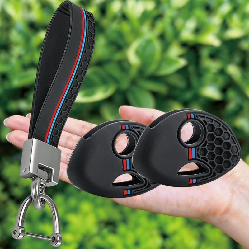 Silicone Motorcycle Key Cover Case Shell Keys Protection Fit For Bmw F650GS F800GS S1000RR R1200RT F650 F800 GS R1200 RT No Keychain - Image 4
