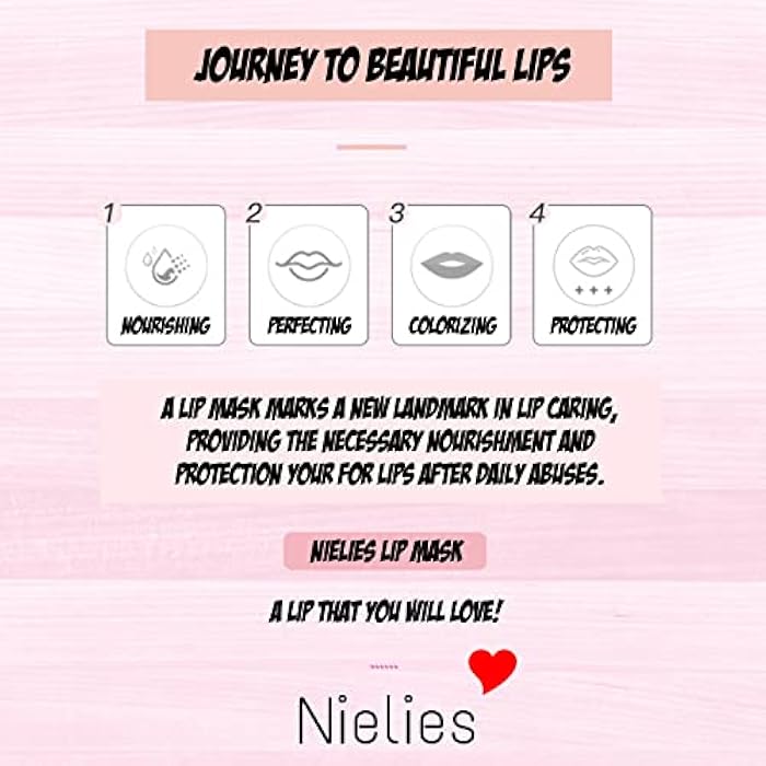 Nielies 24K Golden Hydrating Lip Mask Patches, Korean Skincare, Plumping Treatment, 30 Pieces (Golden) - Image 4