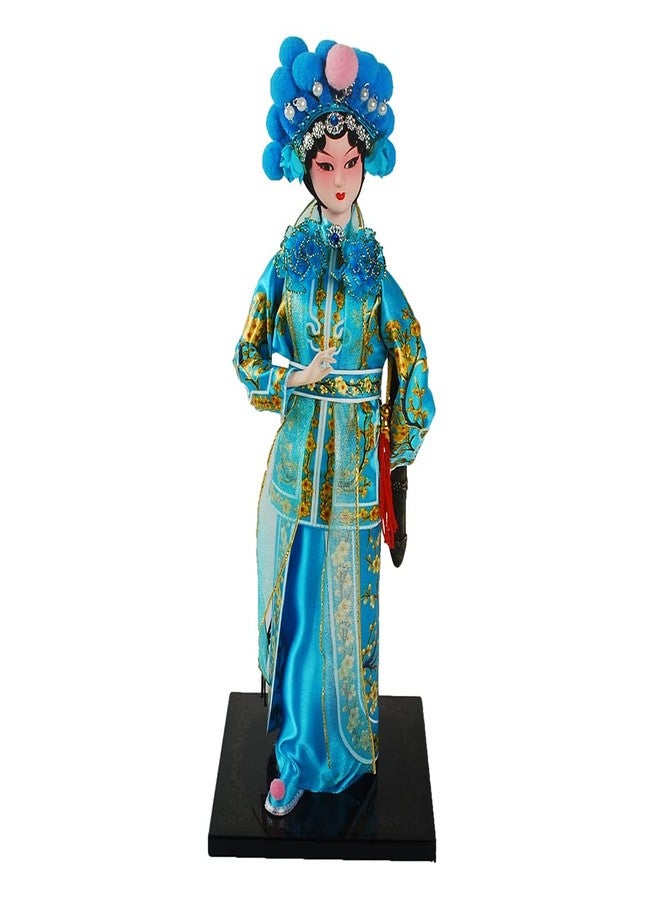NW 12 Inch Chinese Traditional Handicraft Silk Figurine Collectible Chinese Doll Silk Doll (1803) - Image 1