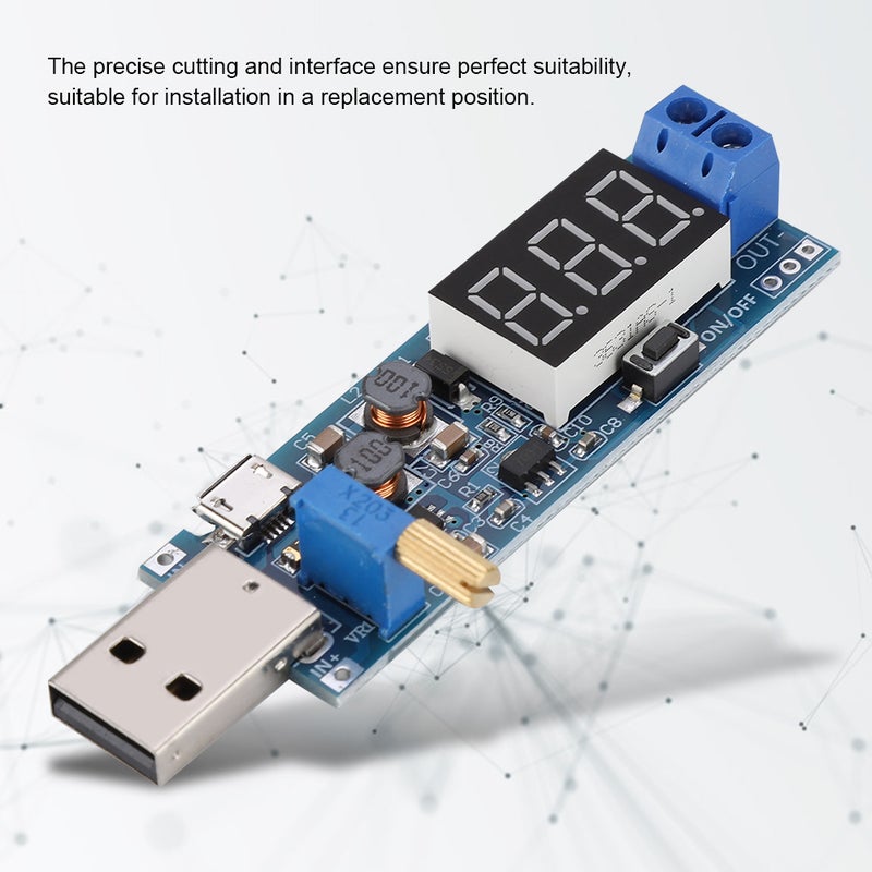 وحدة تنظيم توصيل الطاقة USB المنضمة لرفع الجهد وحدة تنظيم وتثبيت الجهد - Image 3