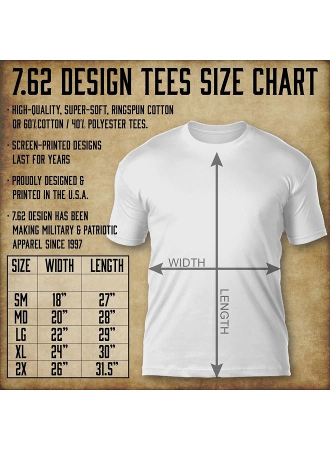 7.62 Design Army 'Ranger Tab' Battlespace Men's T-Shirt, Heather Military Green, S - Image 3