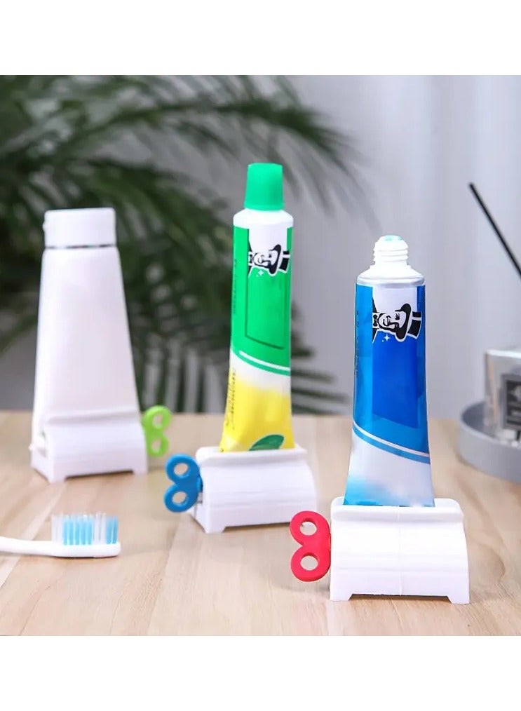 Goolsky 3-Pack Toothpaste Tube Squeezer, Manual Toothpaste Dispenser Holder, Bathroom Toothpaste Squeezer Tool, Portable Toothpaste Squeezer with No Electricity Needed, Creative Manual Toothpaste Squeezer for Home Use - Image 4
