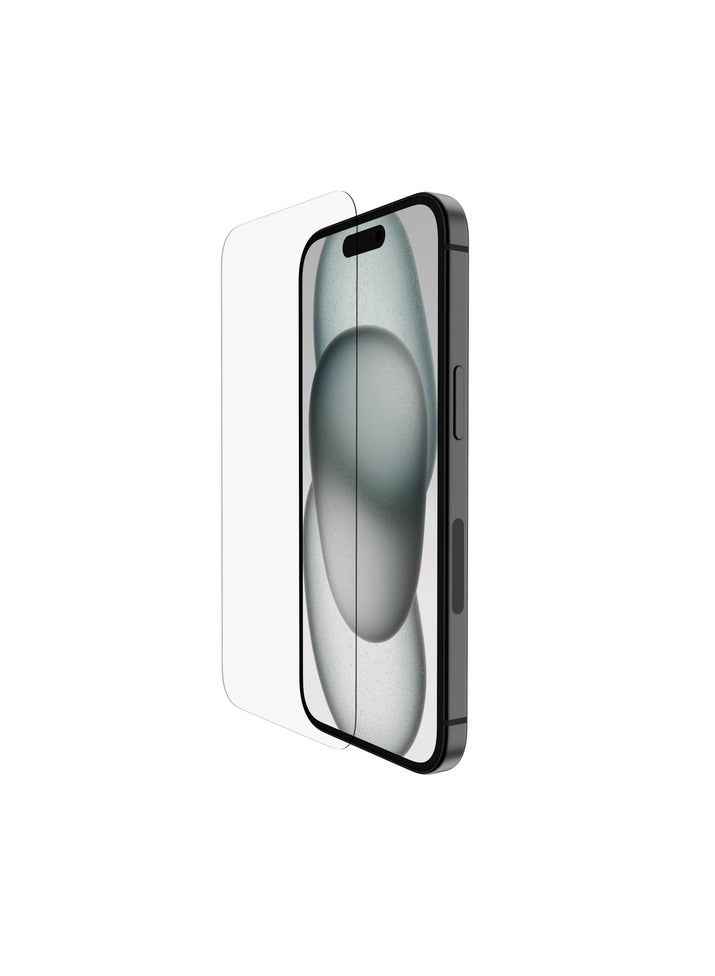 URBBKING Prevention of Peeping Screen Protector Tempered Glass for iPhone 15 - Image 1