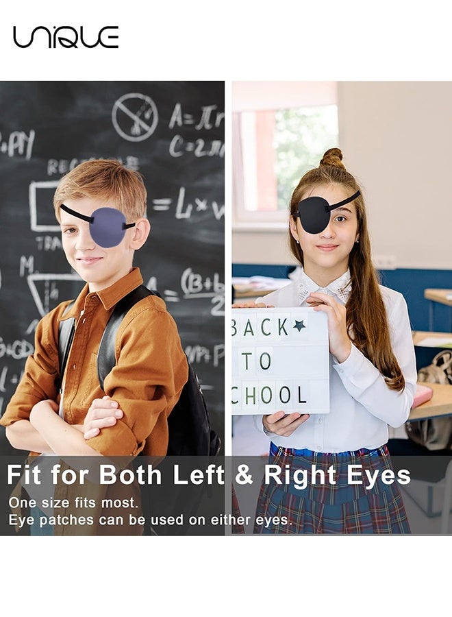 Unique 1 Pcs Eye Mask - 3D Groove Design - Adjustable Eye Mask - Amblyopia Lazy Eye Mask - For Left or Right Eye - Aster Purple - Image 5