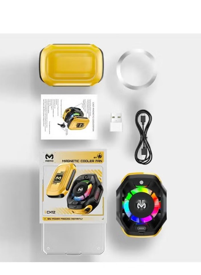 ميمو مبرد مغناطيسي للهاتف المحمول CX12، مروحة تبريد للهاتف المحمول - Image 1