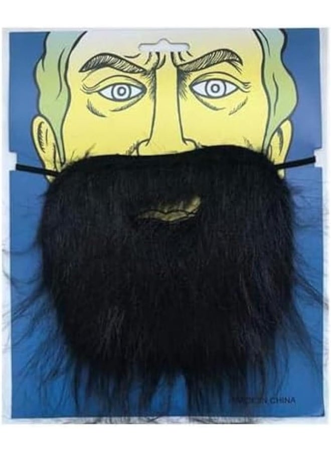 ECVV costume party props whiskers false beard funny beard  - Image 1
