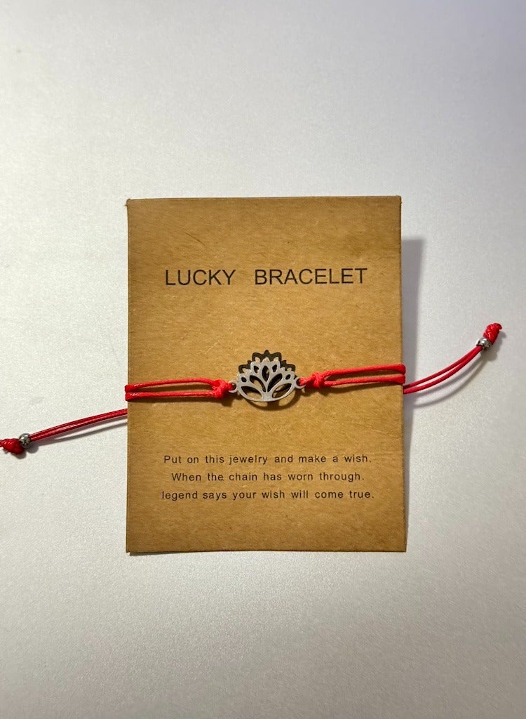 Lotus Woven Staniless Steel Bracelet, Buddhist Lucky Hand Rope, Simple Adjustable, and Best Gift  - Image 2