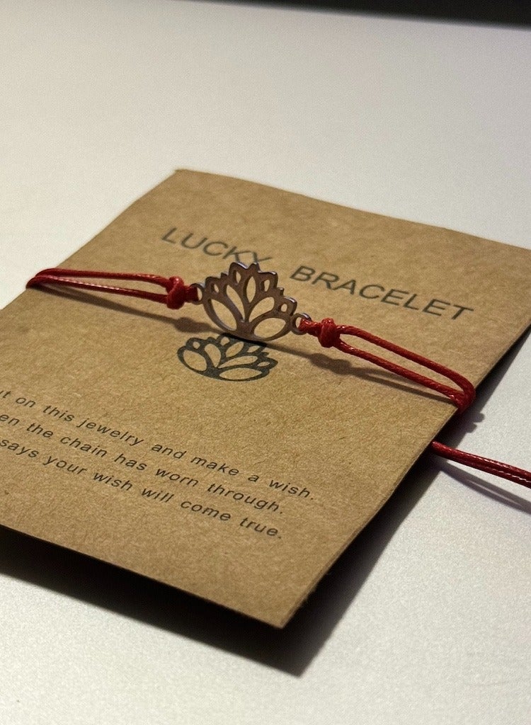 Lotus Woven Staniless Steel Bracelet, Buddhist Lucky Hand Rope, Simple Adjustable, and Best Gift  - Image 3
