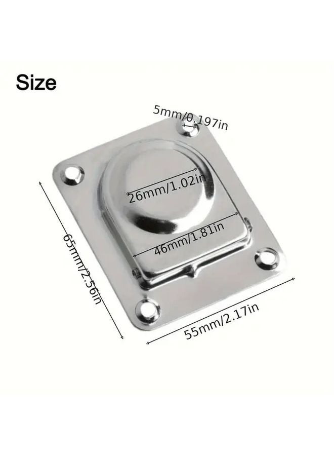 4 Pack Stainless Steel Floor Hooks With Spring Loaded Clamps Heavy Duty Transport - Image 3