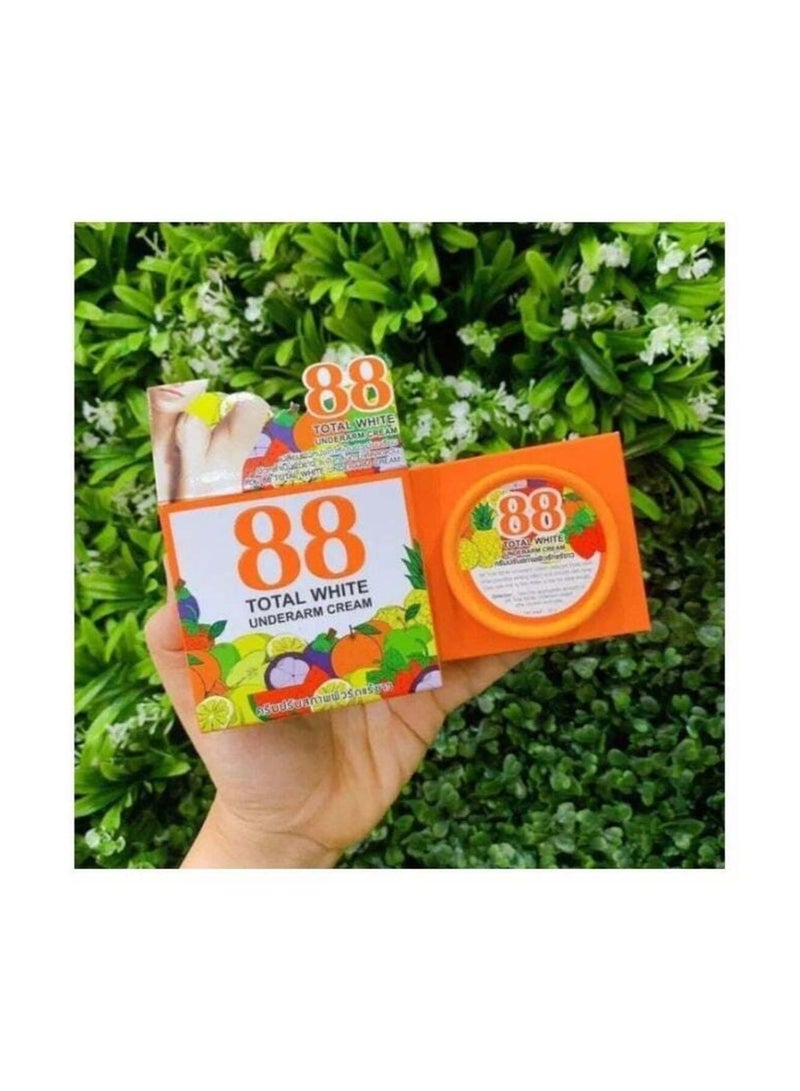 88 Total White Underarm Cream 35g – Dark Spot Lightening, Moisturizing & Smooth Skin Care, Brightening Cream for Even Tone Underarms - Image 2