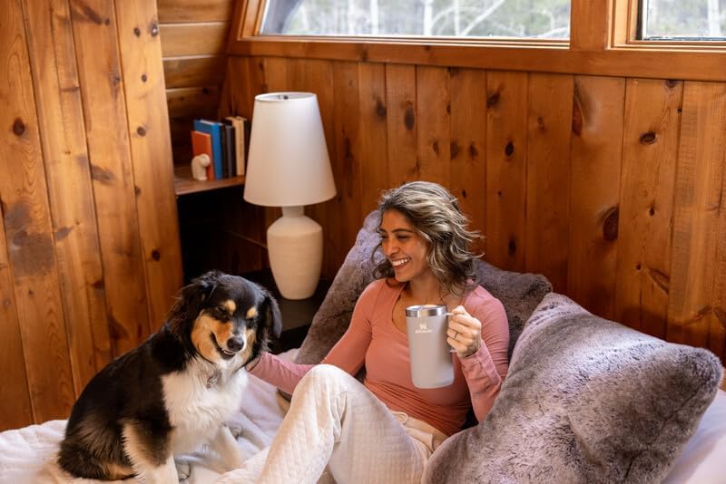 Stanley Everyday Camp Mug 24oz | Drink Through Lid | Cup for Coffee  Tea and Drinks | Insulated Stainless Steel Coffee Mug | BPA-Free | Black 2.0 - Image 4