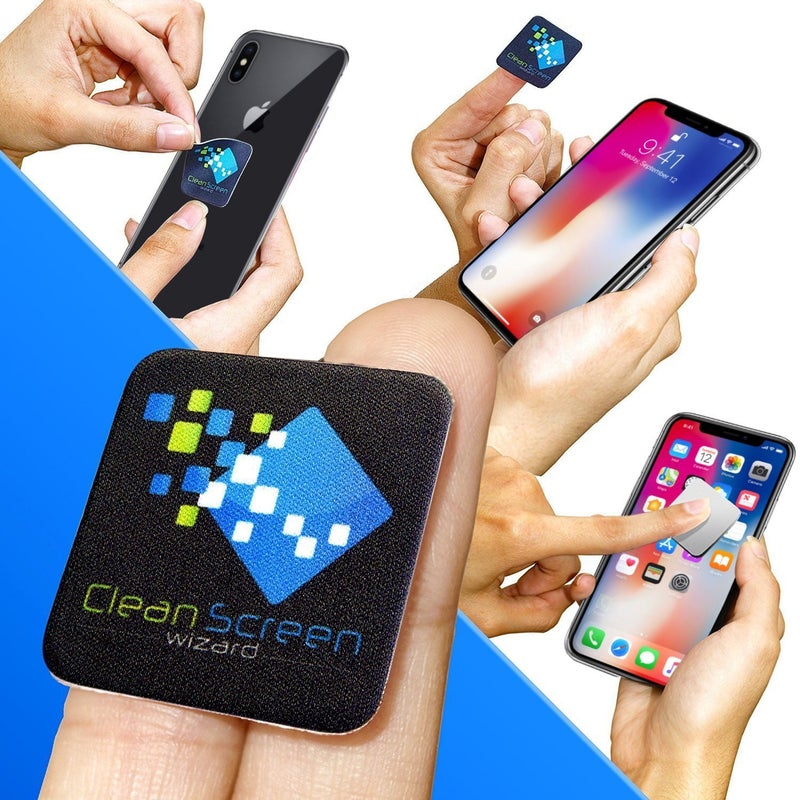 CLEAN SCREEN WIZARD Clean Screen Wizard Lens Cleaning Cloths Electronic Cleaner Micro Fiber Eye Glass Clean Cloths and Lens Cleaner, Lint Free Microfiber and Microfibre Sticker Screen Cleaner for Cell Phones (7 Pack)  - Image 3