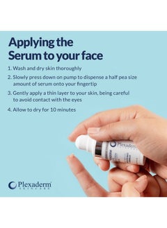 Plexaderm Rapid Reduction Eye Serum Advanced Formula Anti Aging Serum Visibly Reduces Undereye Bags Wrinkles Dark Circles Fine Lines & Crow'S Feet Instantly Instant Wrinkle Remover For Face  - Image 4