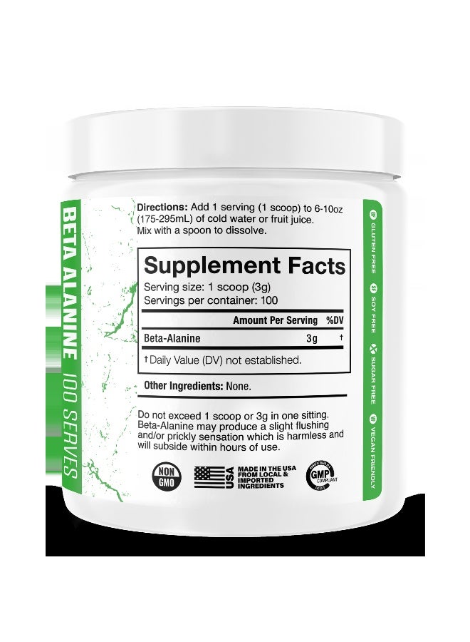 The Curse Unflavored Beta-Alanine Powder 100 Servings