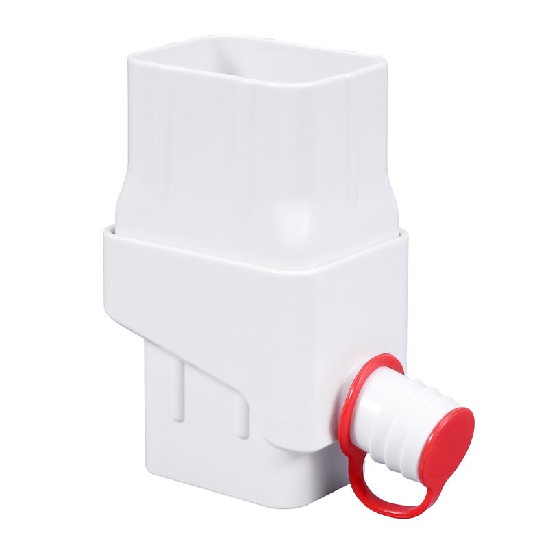 Rainwater Collection System 2set White - Easy Installation Rainwater Diverter for Garden Irrigation Water Conservation - Image 5