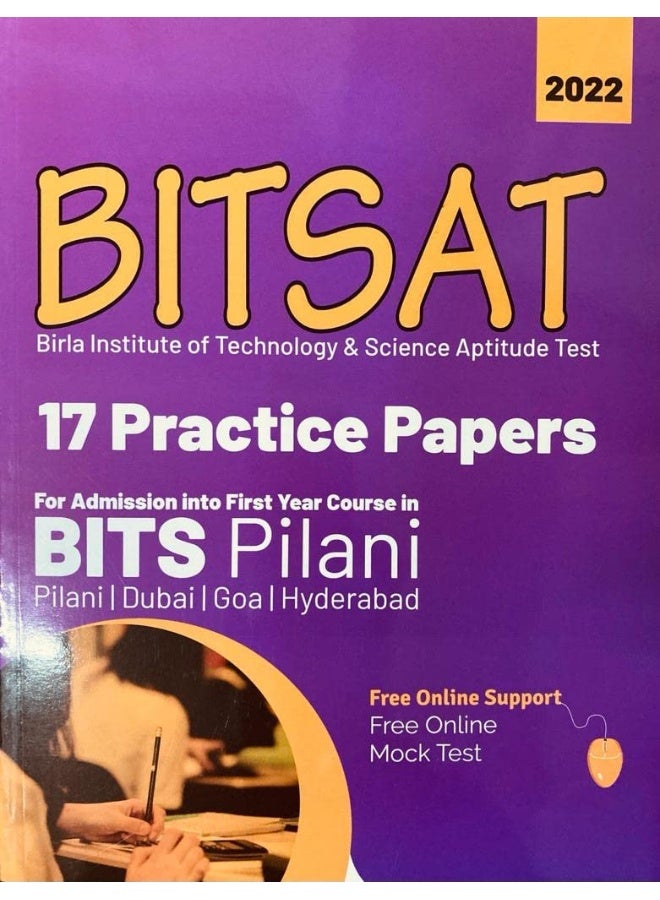 BITSAT 2022 : 17 Practice Papers