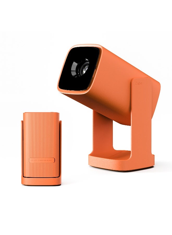 Wanbo Cube 1 Projector 720P, 200 ISO, 1+8G, Canyon Orange - Image 5