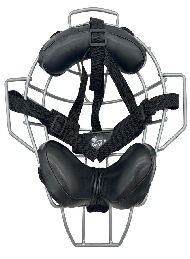 Jadekylin Baseball &t Softball Catcher's mask (Black & Silver) - Image 2