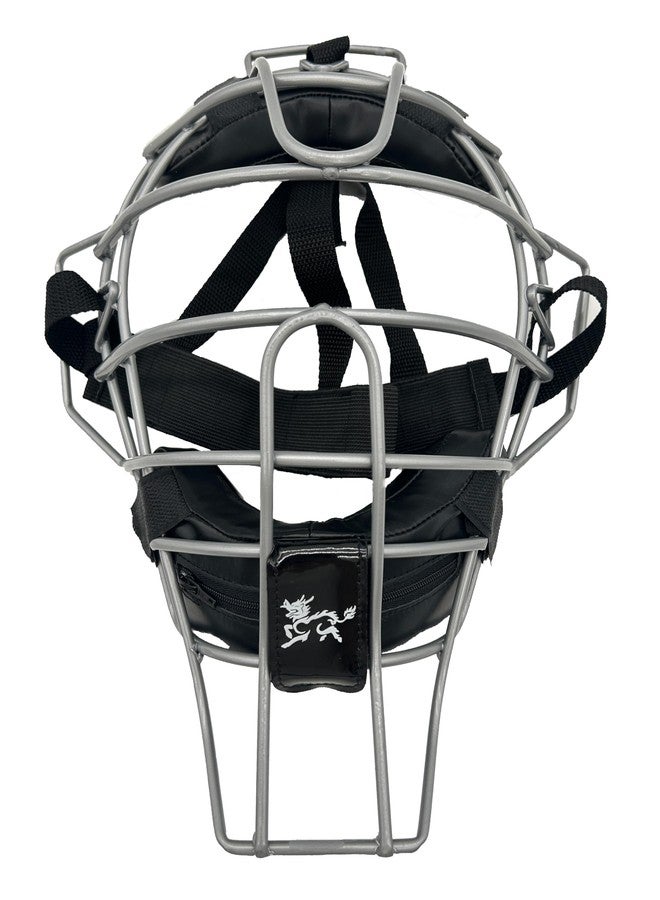Jadekylin Baseball &t Softball Catcher's mask (Black & Silver) - Image 1