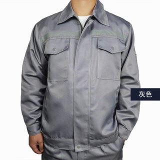 Long-sleeved reflective strip overalls men's factory workshop workers coat spring and autumn tooling auto repair clothing maintenance building wear-resistant - pzsku/Z4FDF6135EFF7E9B913EFZ/45/1746202127/03a35575-7d22-428e-b05c-99eaa221fd74