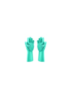 Spaceshoop Magic Silicone Dish Washing Gloves  One Size  - Image 1