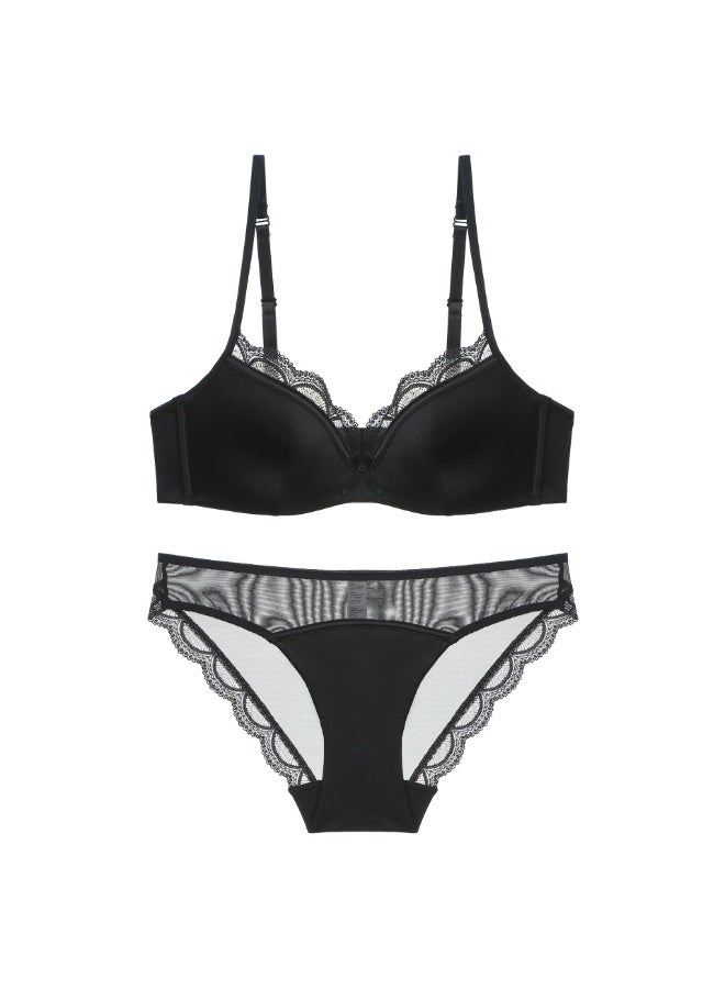 KUYING New Comfortable Skin Friendly And Breathable Lingerie Set Set Of 2  - Image 1