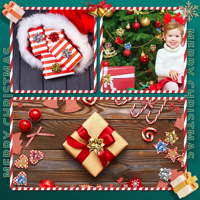 Iceyyyy 100 Pcs Mini Christmas Gift Bows-1 Inch Mix Color Metallic Star Gift Bows-Tiny Adhesive Present Bows for Christmas Holiday Party Decoration DIY Gifts Wrapping - Image 5