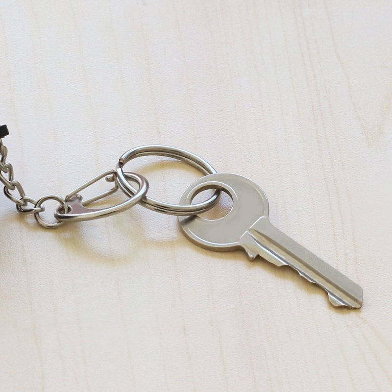 PrudanceÂ® 200 Pcs 1 inch Key Rings Metal Round Edged Split Rings/Key Rings. - Image 5