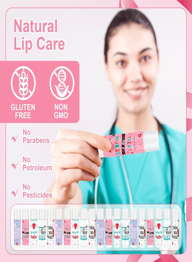 Jiytivity 50 Set/100 Pcs CNA Nurse Appreciation Gifts Bulk Nurse Lip Balm Include 50 Nurse Week Lip Balms 50 Nurse Card and Twist Ties Nurse Appreciation for Nursing Doula Ob Day Patient Access Week Favor - Image 4