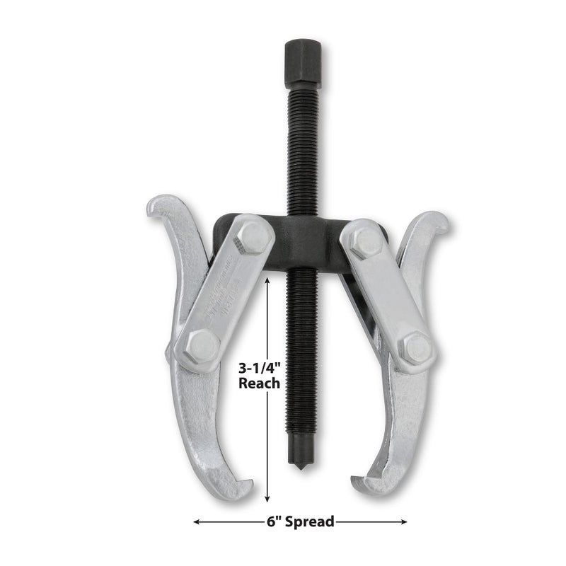 Performance Tool W87124 2 Jaw Gear Puller  3-1/4-Inch Reach X 6-Inch Spread - Image 3