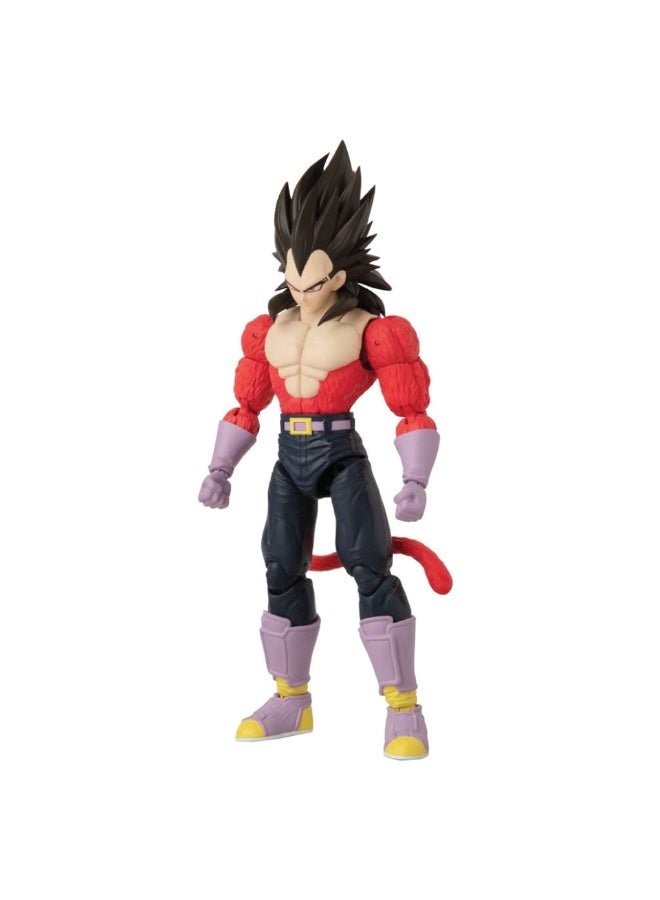 Bandai Dragon Ball Stars Super Saiyan 4 Vegeta 6.5-Inches | Collectible Action Figure | Display Figure | Interchangeable Hands | Perfect Gift for Collectors, Manga & Anime Lovers! - Image 5