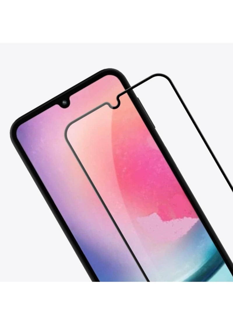 Glass Screen Protector HD Clear For Samsung Galaxy A05S / A05 Anti Shock With Black Edges To Protect Phone Screen - Image 3