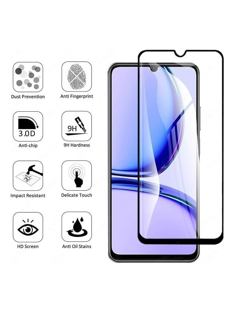 Glass Screen Protector HD Clear For Samsung Galaxy A05S / A05 Anti Shock With Black Edges To Protect Phone Screen - Image 5