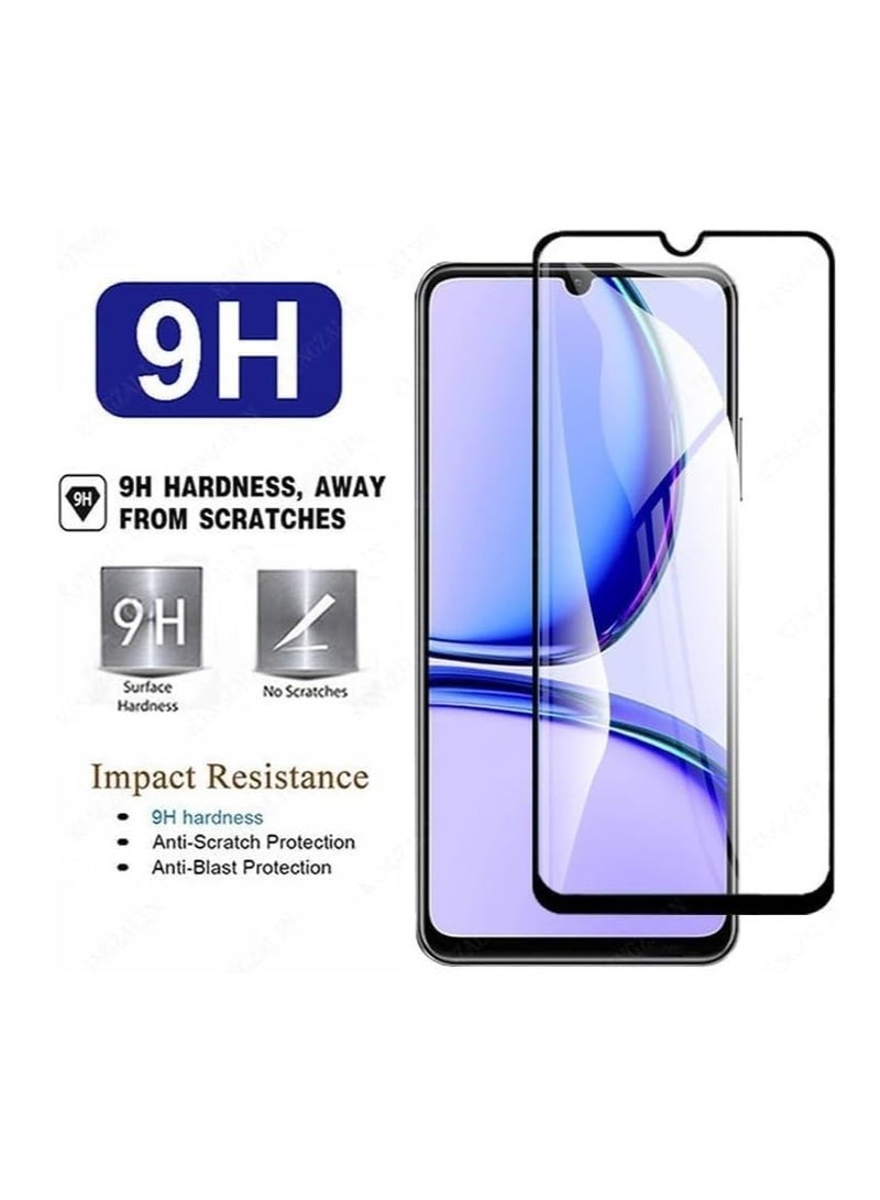 Glass Screen Protector HD Clear For Samsung Galaxy A05S / A05 Anti Shock With Black Edges To Protect Phone Screen - Image 4