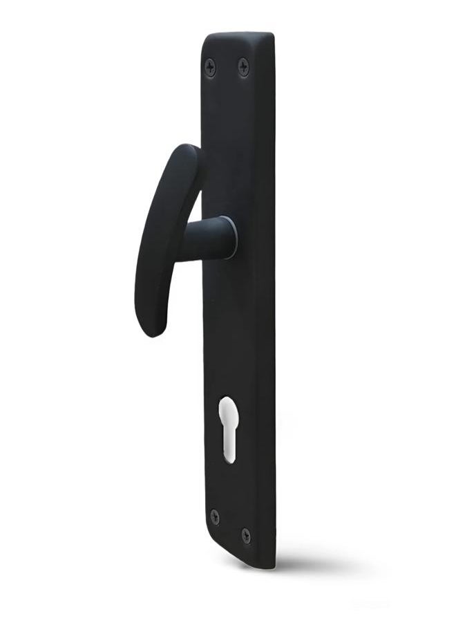 AHRAM Al-Ahram Half Cylinder Door Handle - Matte Black  - Image 1