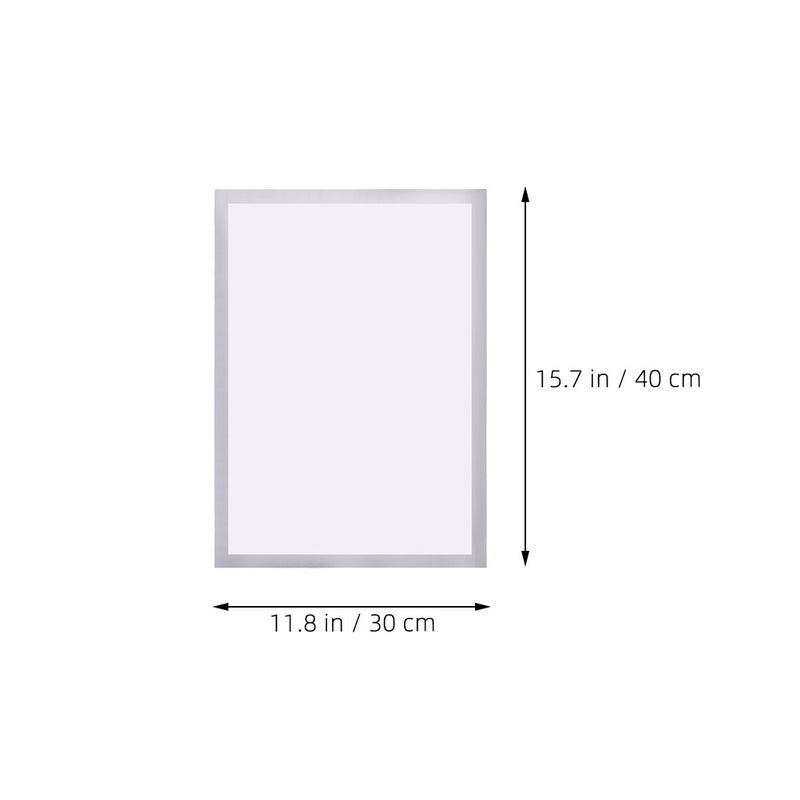 2pcs Magnetic Picture Frames for Refrigerator DIY Picture Frame Memory Photo Frame for Fridge Decor Self-Adhesive Magnetic Art Frame for Walls - Image 3