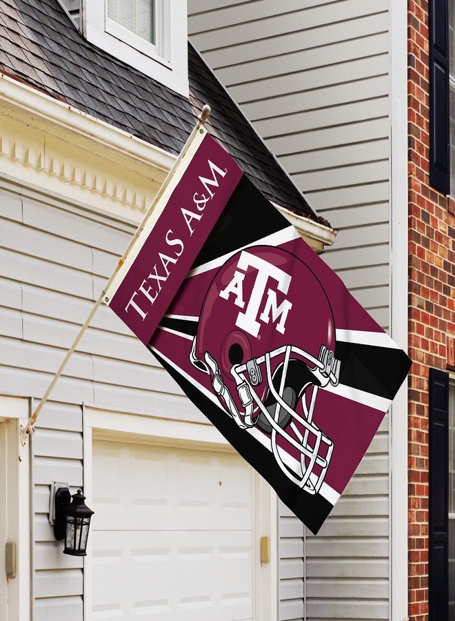 BSI Texas A&M Aggies 3x5 Helmet Flag - Image 2